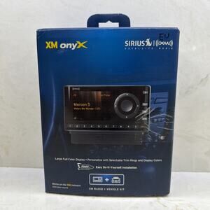 NEW Sirius XM Onyx Satellite Radio Receiver w/Vehicle Kit XDNX1V1 OPEN BOX